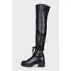 D-Fight Over-the-Knee Boots