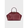 Noble burgundy crossbody
