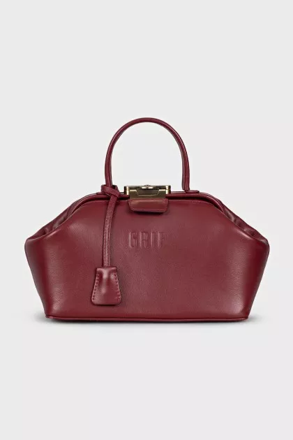 Noble burgundy crossbody