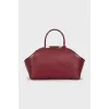 Noble burgundy crossbody