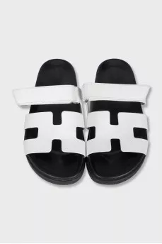 White Chypre sandals