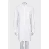 White shirt dress