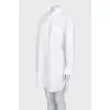 White shirt dress