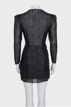 V-neck cocktail dress