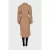 Beige coat for the smell