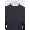 Cashmere jumper with 3/4 sleeves