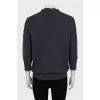Cashmere jumper with 3/4 sleeves