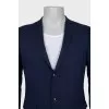 Men's fitted button-down jacket