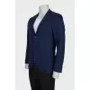 Men's fitted button-down jacket
