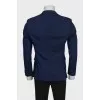 Men's fitted button-down jacket