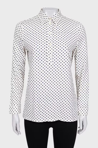 Loose printed long sleeve