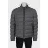 Men's gray wool jacket