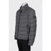 Men's gray wool jacket