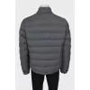 Men's gray wool jacket