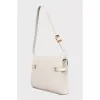 Manhattan leather bag with gold hardware