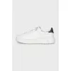 Time Out white leather sneakers
