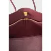 Bel Air Carry All bag in burgundy