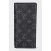 Men's wallet with a signature monogram