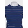 Slim-fit striped t-shirt