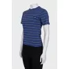Slim-fit striped t-shirt