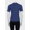 Slim-fit striped t-shirt