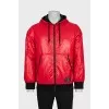 Men's reversible zip-up jacket
