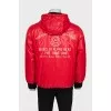 Men's reversible zip-up jacket