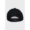 Men's cap with a branded patch