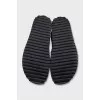 Men's leather clogs
