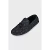 Men's moccasins with signature monogram