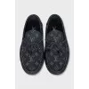 Men's moccasins with signature monogram