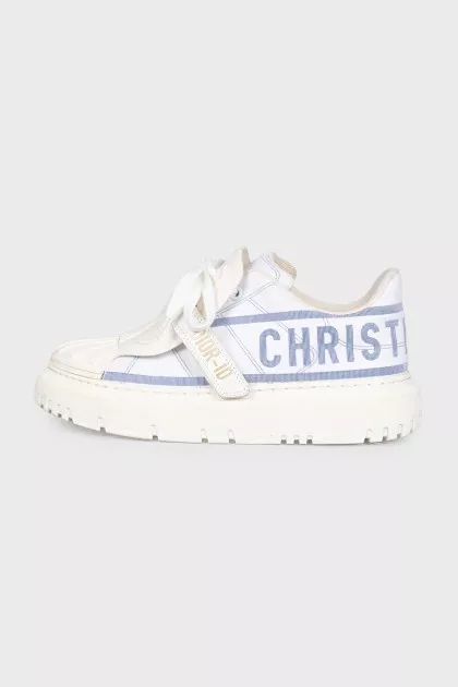 Dior-ID textile sneakers