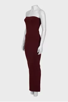 Red bodycon dress