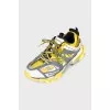 Men's yellow Track sneakers