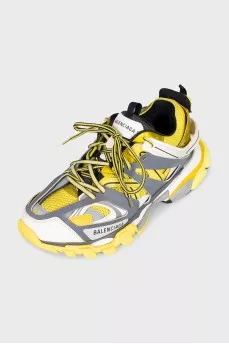 Men's yellow Track sneakers