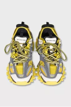 Men's yellow Track sneakers