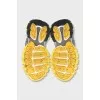 Men's yellow Track sneakers