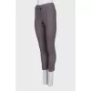 Fioletovіe trousers from wool in print