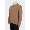 Men's knitted sweater with tag