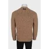 Men's knitted sweater with tag