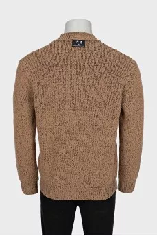 Men's knitted sweater with tag