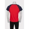 Men's T-shirt decorated with embroidery