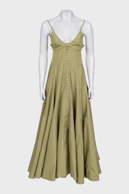 Green sundress Le Coup De Soleil