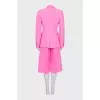 Pink suit with culottes