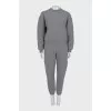 Tracksuit with the brand logo