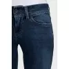 Сині джинси skinny fit на низькій посадці