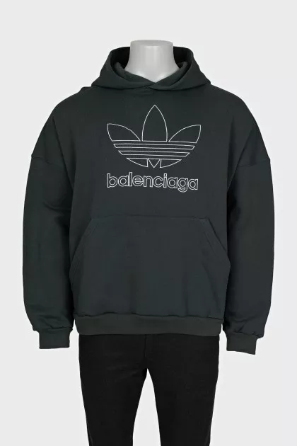Men's hoodie by Balenciaga x Adidas