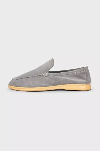 Мужские лоферы из замши Summer Walk