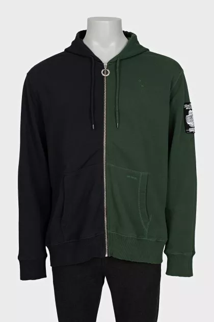 Чоловіче зіп-худі by Raf Simons x Fred Perry
