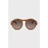 Sunglasses with a shaped nose bridge